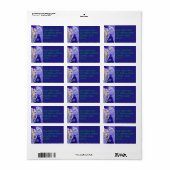 Étiquette Ange de la Terre tombée (Feuille entière)