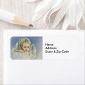 Étiquette Ange de Noël (En situation)