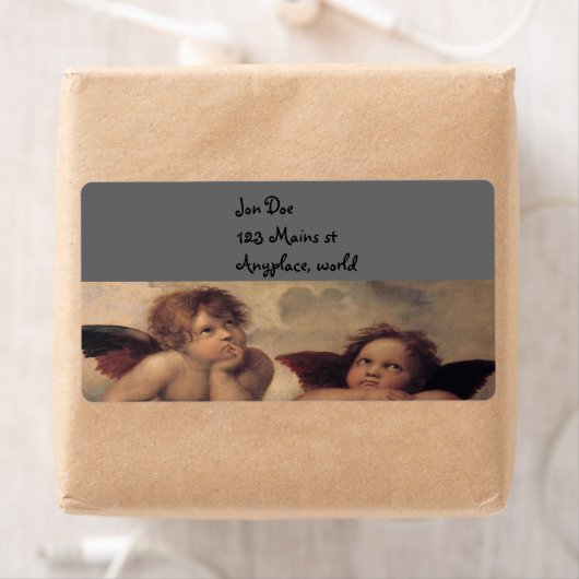 Étiquette Angel Power (En situation)