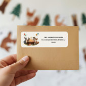 Étiquette "Animaux des bois