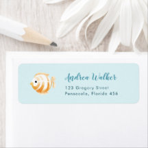 Animaux sous-marins Baby Shower Coloré