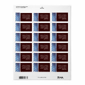 Étiquette Anneaux (Feuille entière)