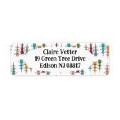 Étiquette Antenne colorée (Devant)