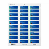 Étiquette Antenne de faisceau radio amateur (Feuille entière)