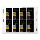 ÉTIQUETTE ANTIQUE GALLEON (Feuille entière)