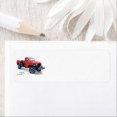 Étiquette Antique Power Wagon (En situation)