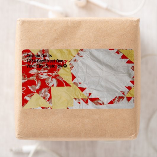 Étiquette Antique surface inclinée (En situation)