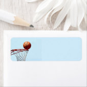 Étiquette Antispective de basket-ball (En situation)