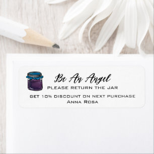 Étiquette *~* AP30 REMISE PROMO Retour Canning Mason Jar