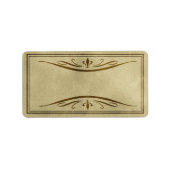 Étiquette Apothécaire moyen (Devant)