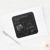 Étiquette Apothecary Blackberry (Enveloppe)
