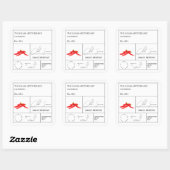 Étiquette Apothecary Hot Chili (Feuille)