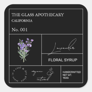 Étiquette Apothecary Lavender