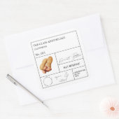 Étiquette Apothecary Peanut (Enveloppe)