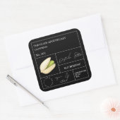 Étiquette Apothecary Pistachio (Enveloppe)