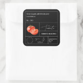 Étiquette Apothecary Tomato (Sac)