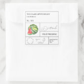 Étiquette Apothecary Watermelon (Sac)