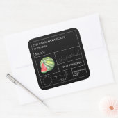 Étiquette Apothecary Watermelon (Enveloppe)