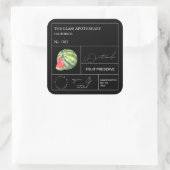 Étiquette Apothecary Watermelon (Sac)