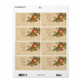 Étiquette Apple Canning (Feuille entière)