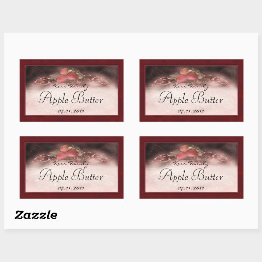 Étiquette Apple R1 (Feuille)