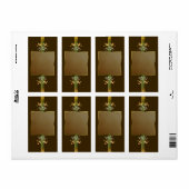 Étiquette appothécaire des postes Brown (Feuille entière)