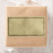 Étiquette appothécaire horizontal (En situation)