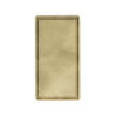 Étiquette appothécaire vertical moyen (Devant)