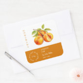 Étiquette Apricot Small Business (Enveloppe)