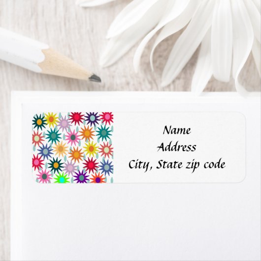 Étiquette April Showers May Flowers (En situation)