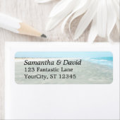 Étiquette Aqua de sable à remous photo Plage moderne (En situation)