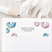 Étiquette Aquarelle beignets merci sexe révéler (En situation)