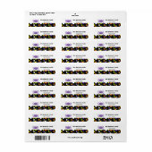 Étiquette Araignée (Feuille entière)