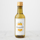 Étiquette Arancello sur mesure (Devant)