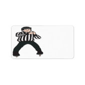 Étiquette Arbitre de hockey (Devant)