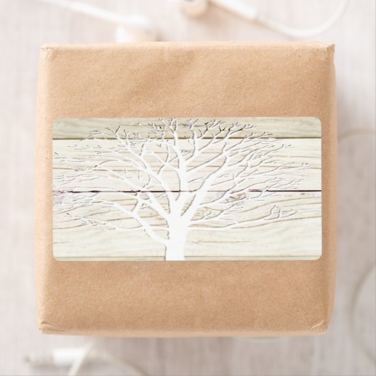 Étiquette Arbre à bois (En situation)