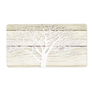 Étiquette Arbre à bois