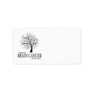 Étiquette Arbre de cancer du cerveau