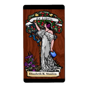 Étiquette Arbre de connaissances Plaque personnalisée
