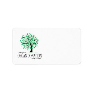 Étiquette Arbre de donation d'organe