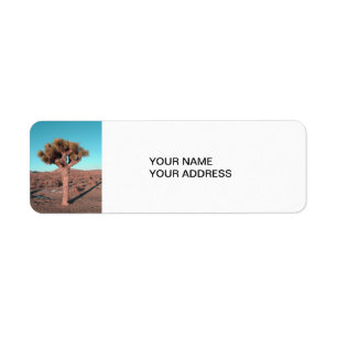 Étiquette Arbre de Joshua