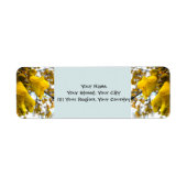 Étiquette Arbre de Kowhai (Devant)