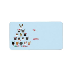 Étiquette Arbre de Noël