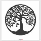 Étiquette ARBRE DE VIE (Feuille)