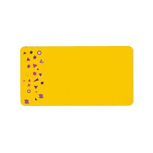 Étiquette ARBRE DE VIE ABSTRAIT Imprimer votre propre Étique (Devant)