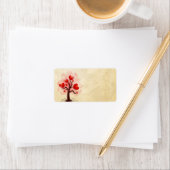 Étiquette Arbre des coeurs (En situation)