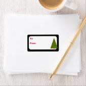 Étiquette Arbre Skully Xmas (En situation)