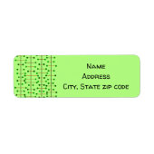 Étiquette Arbres atomiques (Devant)