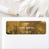 Étiquette Arbres de peuplier (En situation)