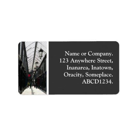 Étiquette Arcade (Devant)